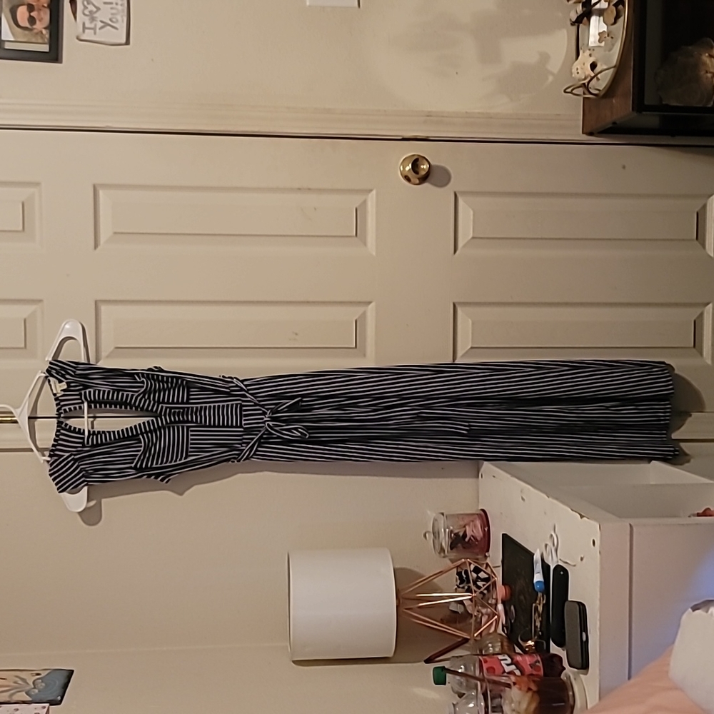 Stripped Romper